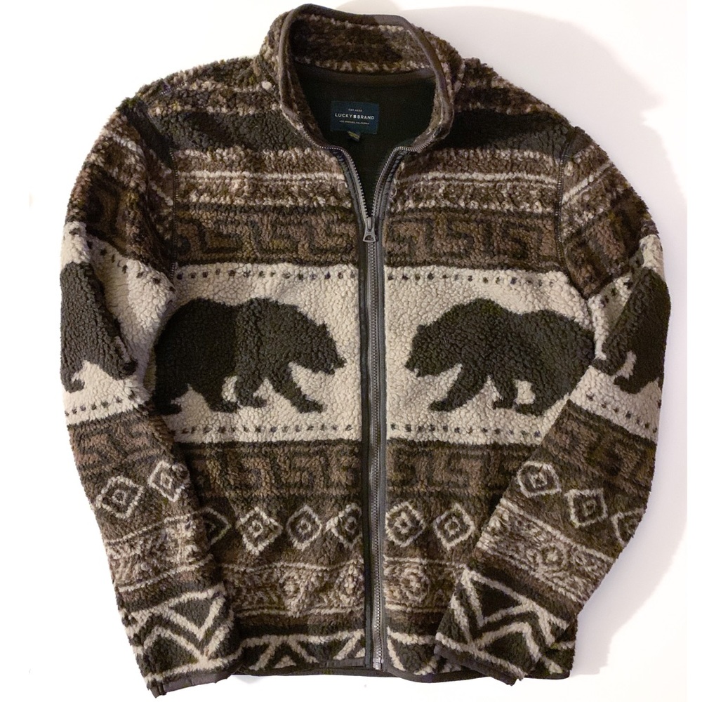 Lucky Brand Sherpa Bear Jacket